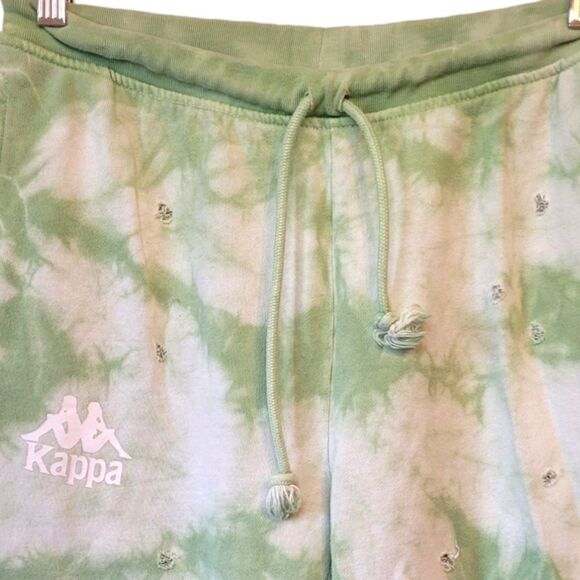 Kappa Light Green Tie Dye Sweat Pants - Picture 5 of 5